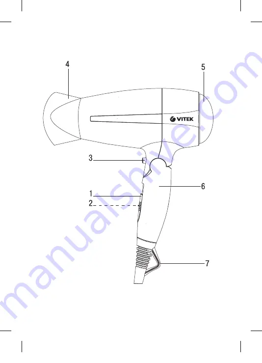 Vitek VT-1309 B Manual Instruction Download Page 2