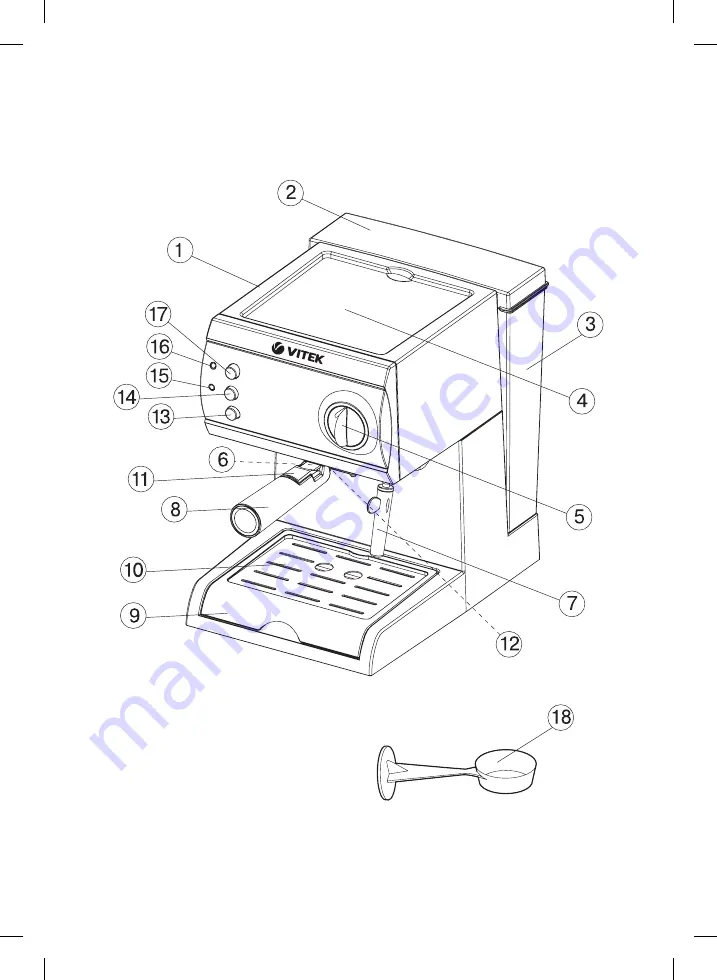 Vitek VT-1511 Manual Instruction Download Page 2