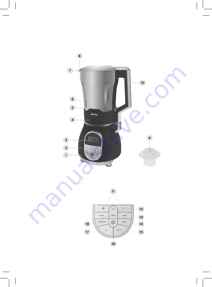 Vitek VT-2620 ST Manual Instruction Download Page 2