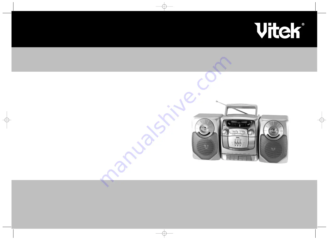 Vitek VT-3207 Manual Instruction Download Page 1