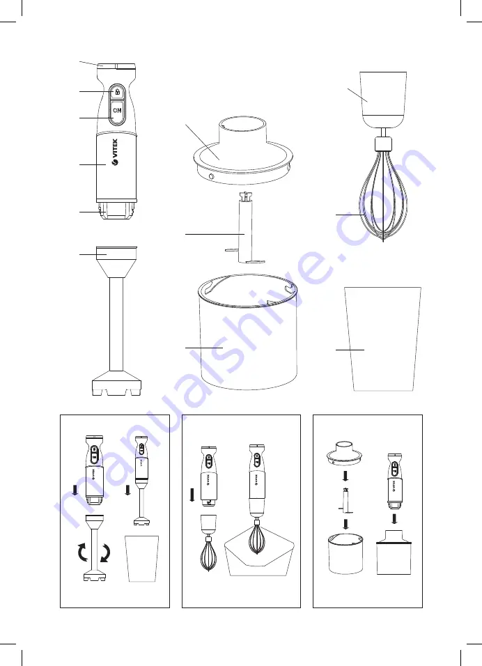 Vitek VT-3427 Manual Instruction Download Page 2