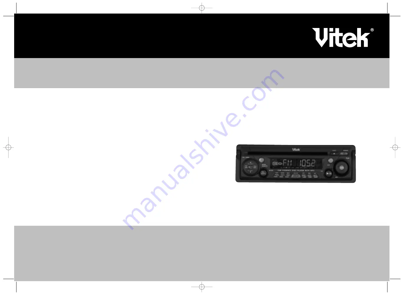 Vitek VT-3602 Manual Instruction Download Page 1