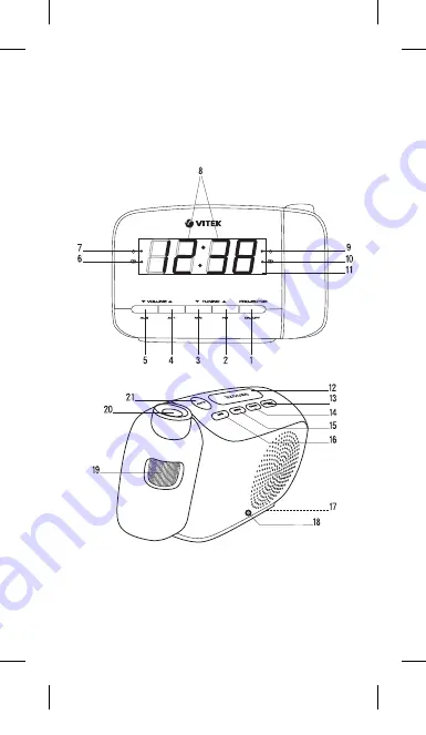 Vitek VT-6611 BK Скачать руководство пользователя страница 2