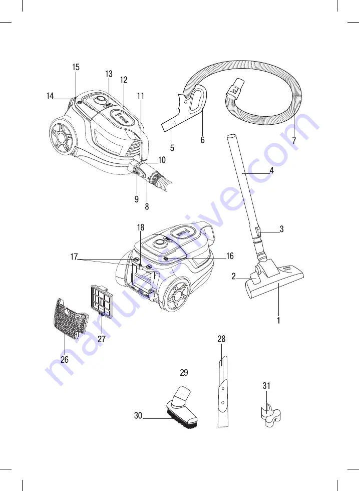 Vitek VT-8117 BK Скачать руководство пользователя страница 2