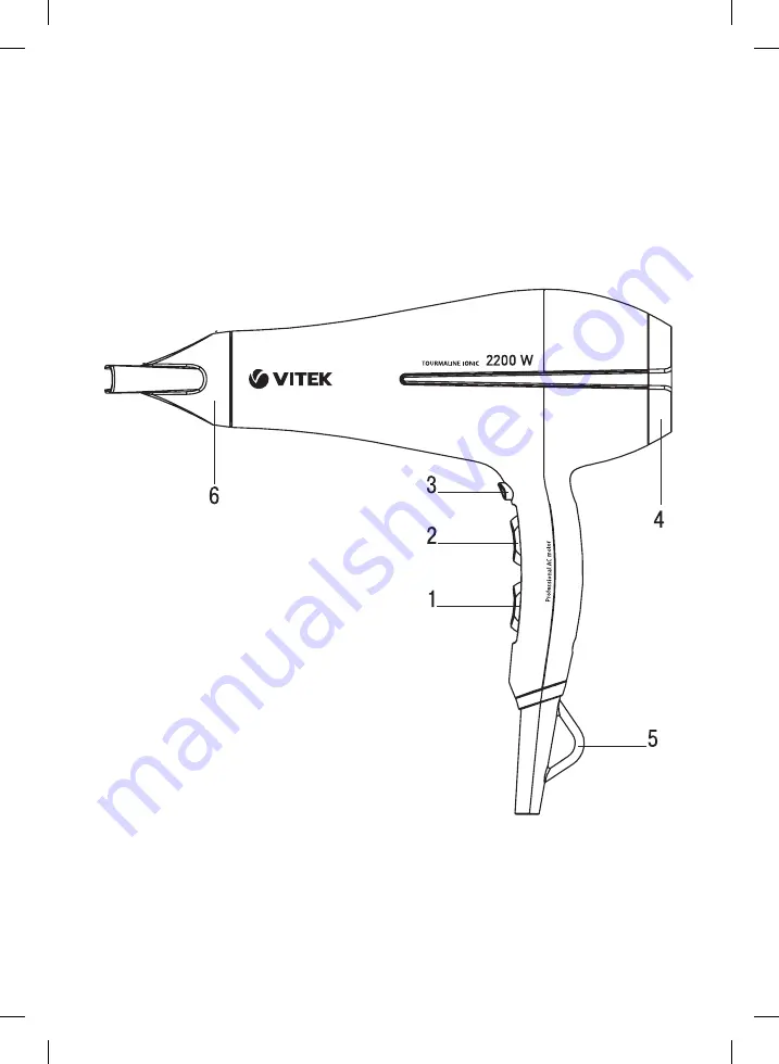 Vitek VT-8222 Manual Instruction Download Page 2