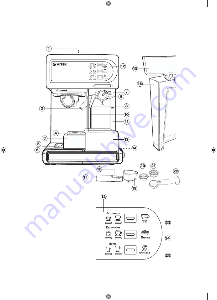 Vitek VT-8490 Скачать руководство пользователя страница 2