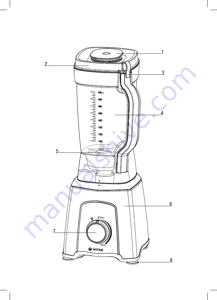 Vitek VT-8518 Скачать руководство пользователя страница 2