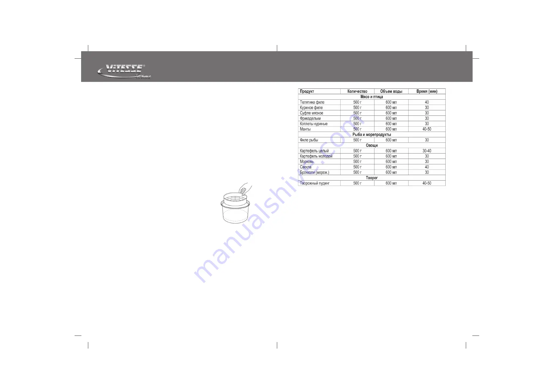 Vitesse Home VS-592 Manual Download Page 16