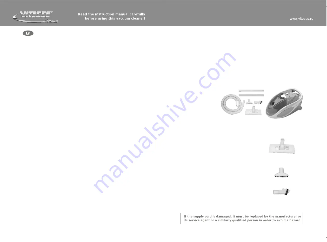 Vitesse Home VS-760 Instruction Manual Download Page 2