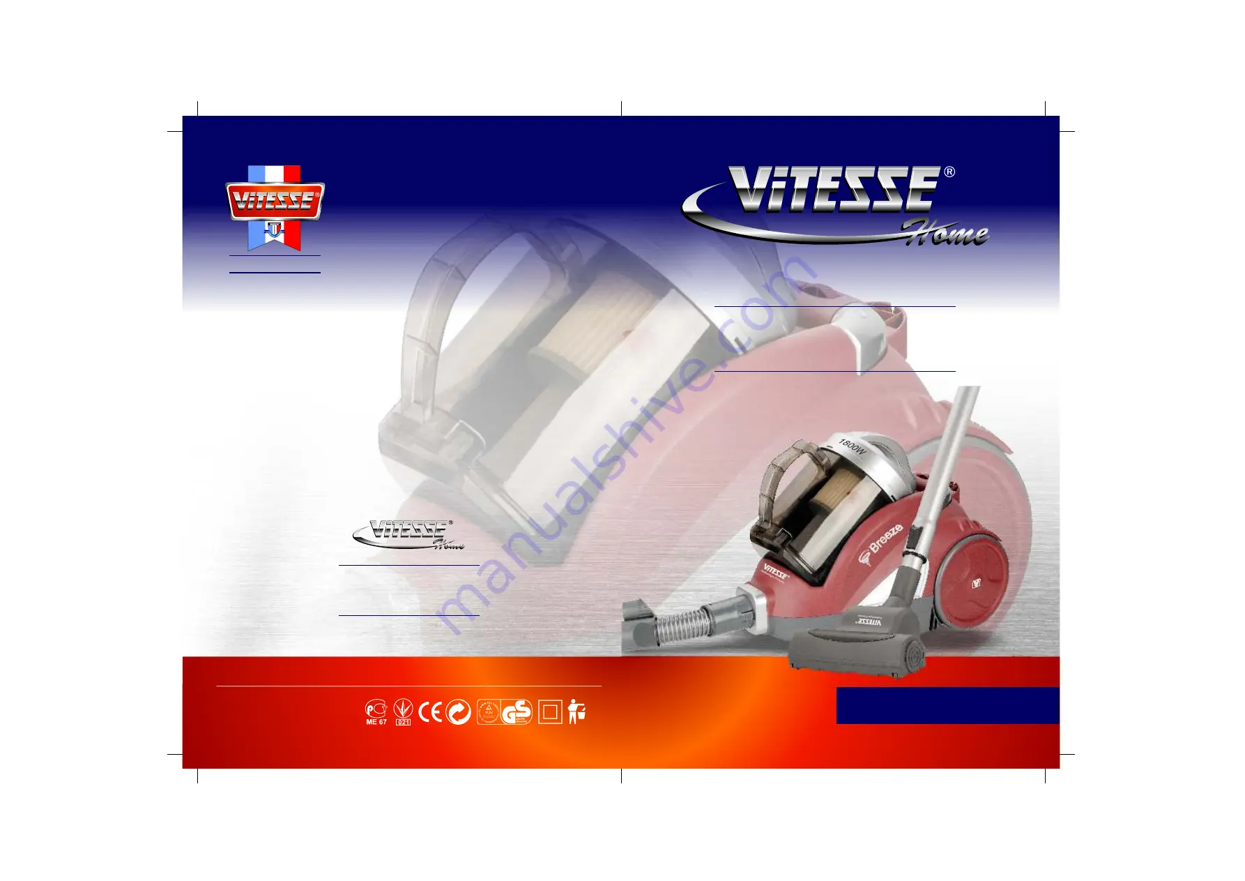 Vitesse VS-762 Quick Start Manual Download Page 1