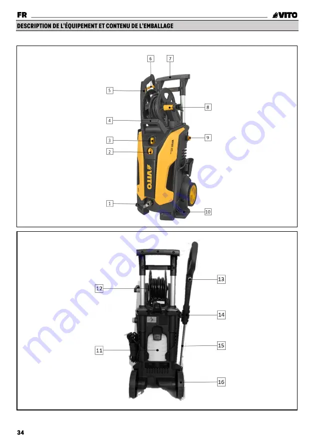 VITO PRO POWER VIM115WR1 Скачать руководство пользователя страница 34