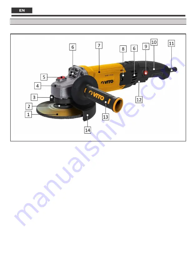 VITO Pro-Power VIRE12510A Instruction Manual Download Page 24