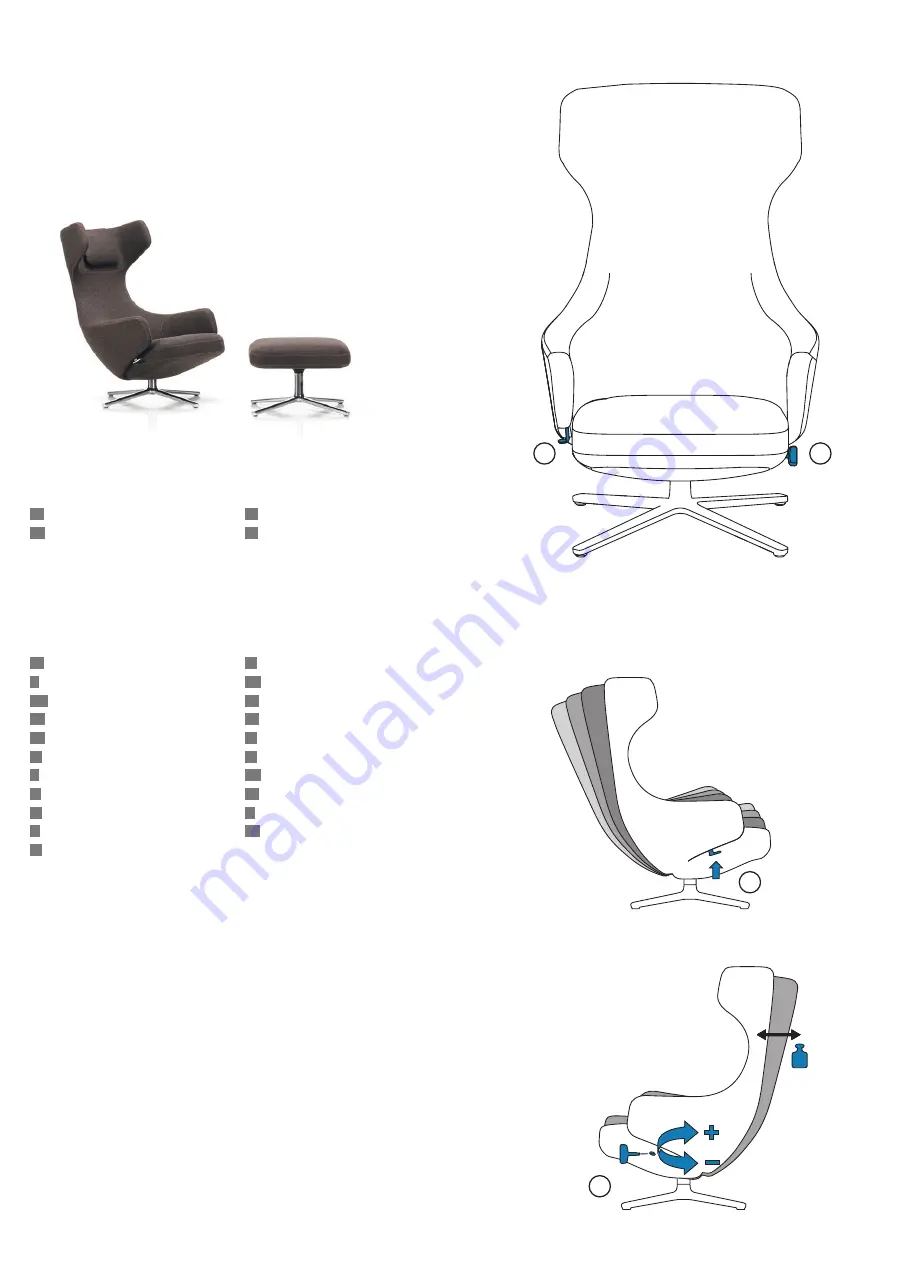 VITRA Grand Repos Instructions For Use Download Page 1