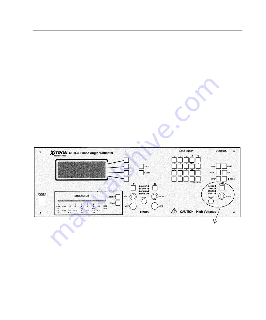 Vitrek Xitron 6000-2 User Manual Download Page 17