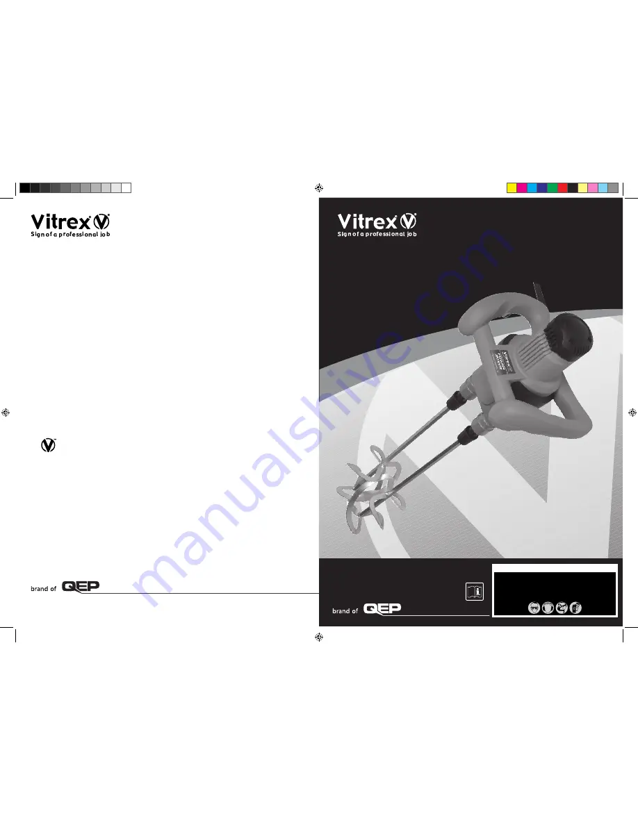 Vitrex MIXTWININD Owner'S Safety And Operating Manual Download Page 1