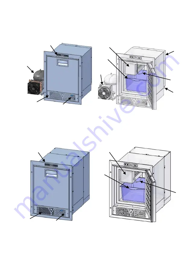 Vitrifrigo IM CL OCX2 REFILL Installation Use And Service Manual Download Page 105