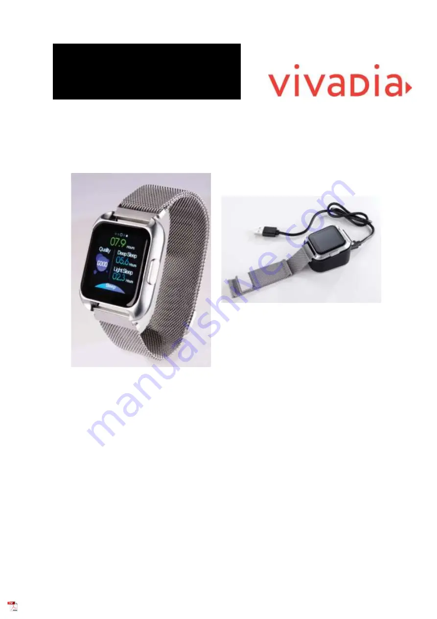 Vivadia ECG K112 Скачать руководство пользователя страница 1