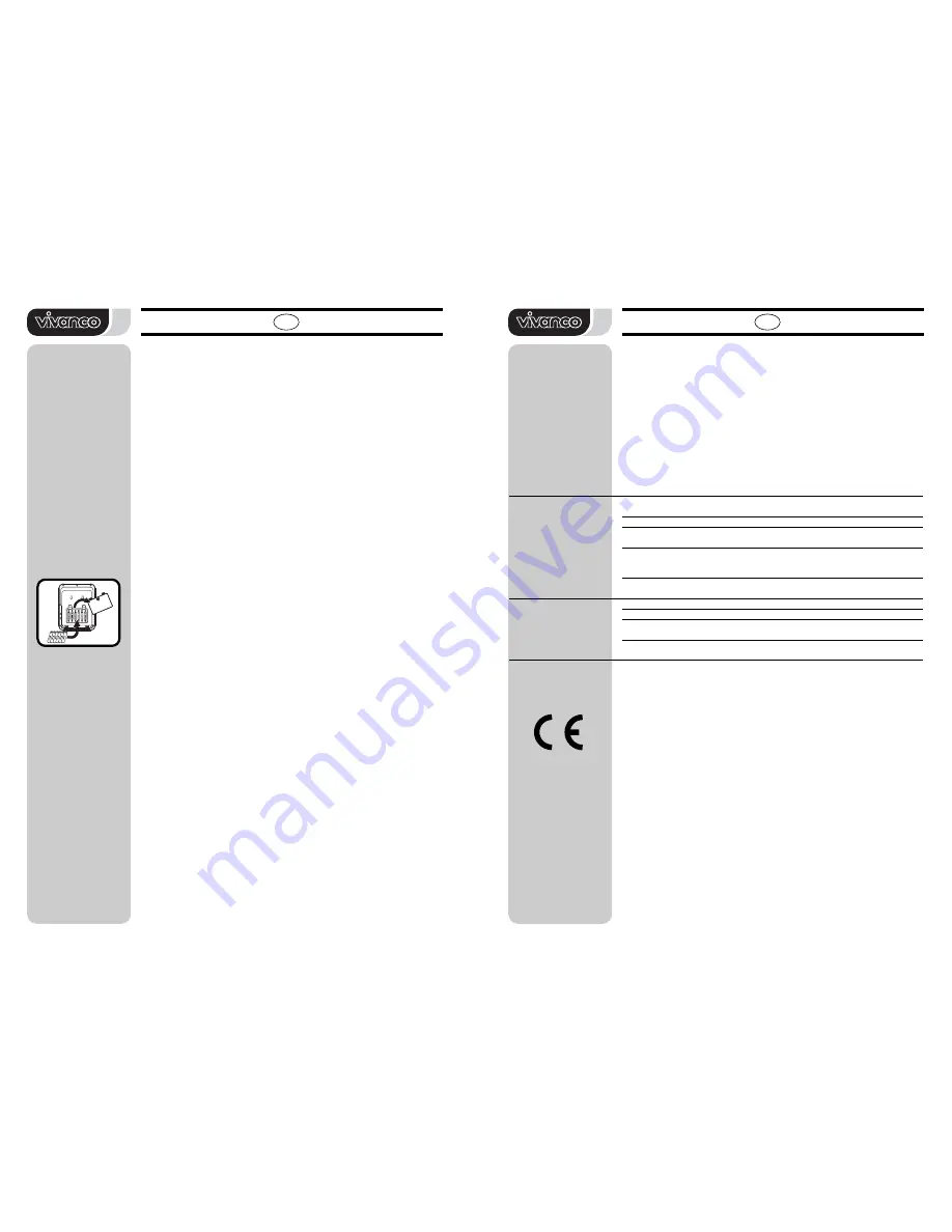 Vivanco FMS 3000 Instruction Manual Download Page 9