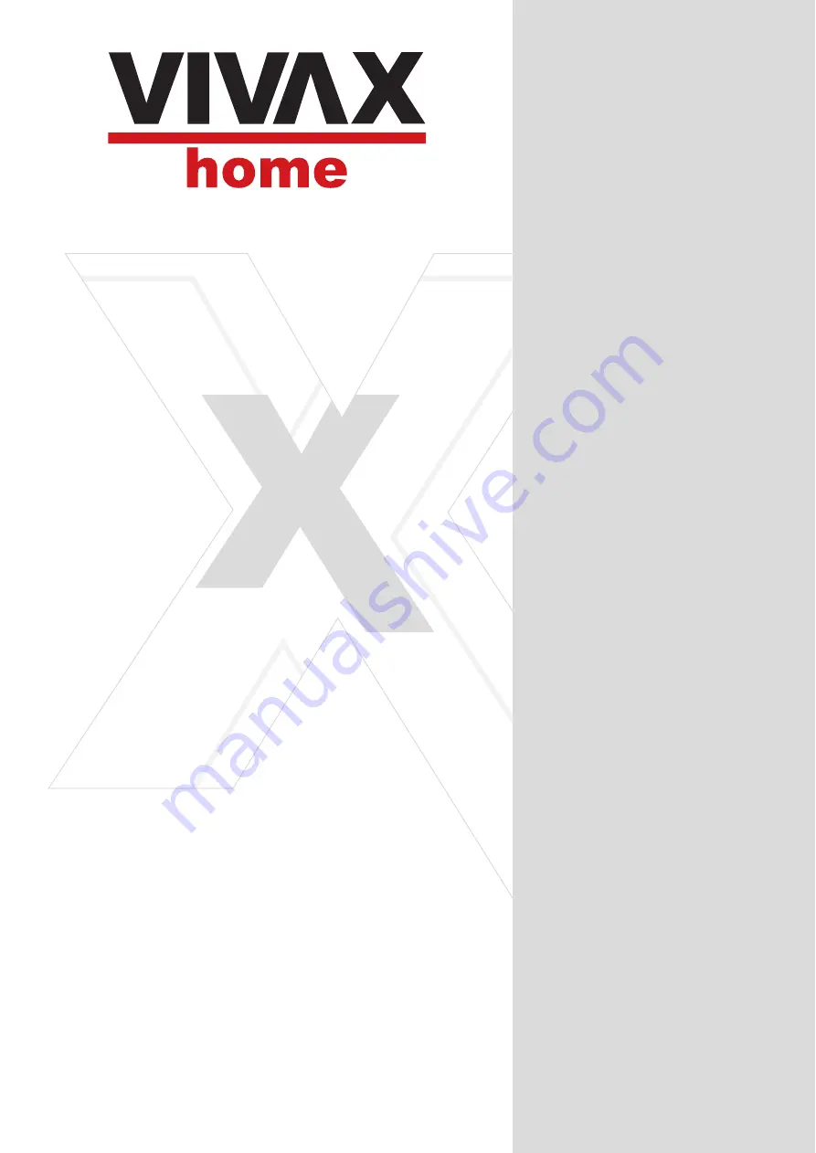 VIVAX home WH-101W User Manual Download Page 41