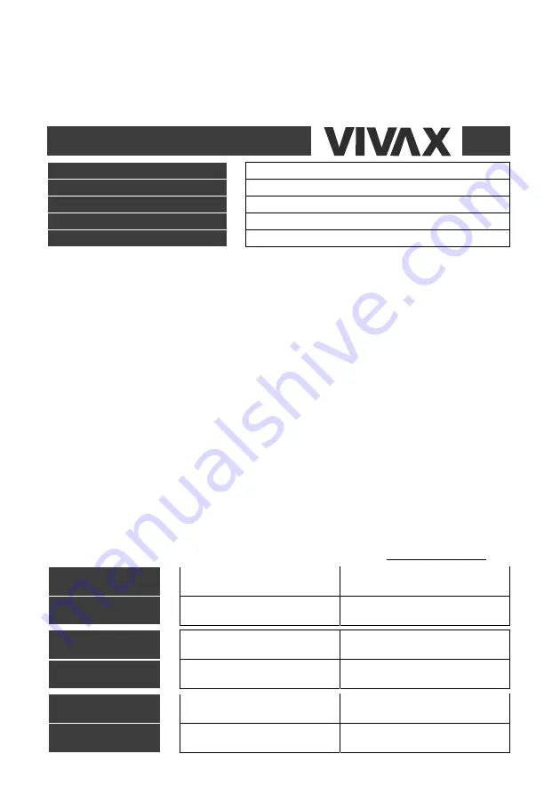 Vivax Metrotech AC-6511R Скачать руководство пользователя страница 92