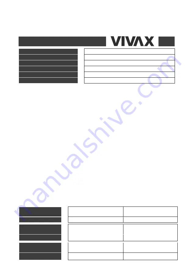 Vivax Metrotech AC-6511R User Manual Download Page 95