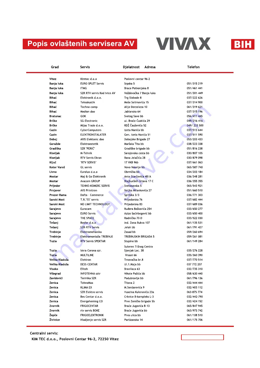 Vivax APM-1030 User Manual Download Page 47