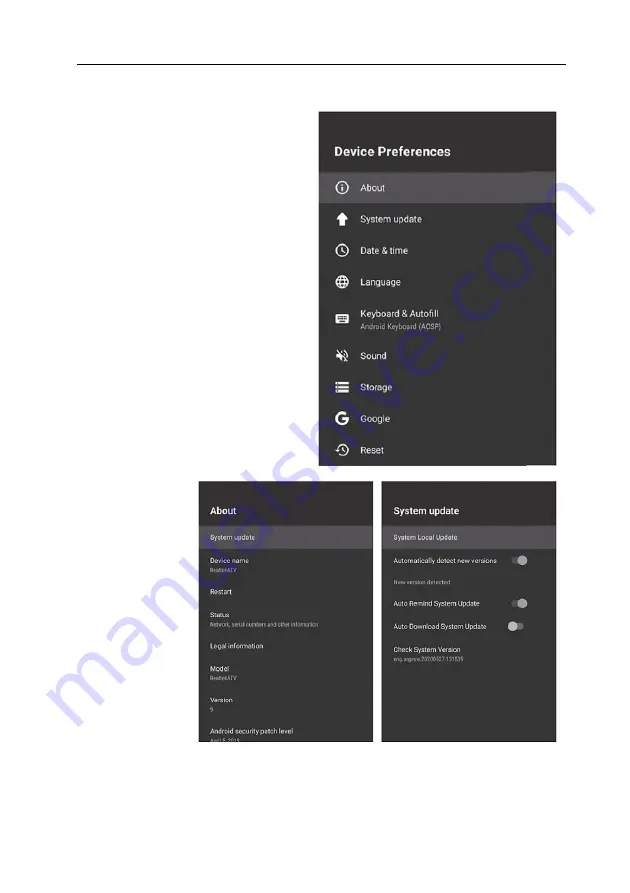 Vivax TV-43S61T2S2SM Instruction Manual Download Page 188