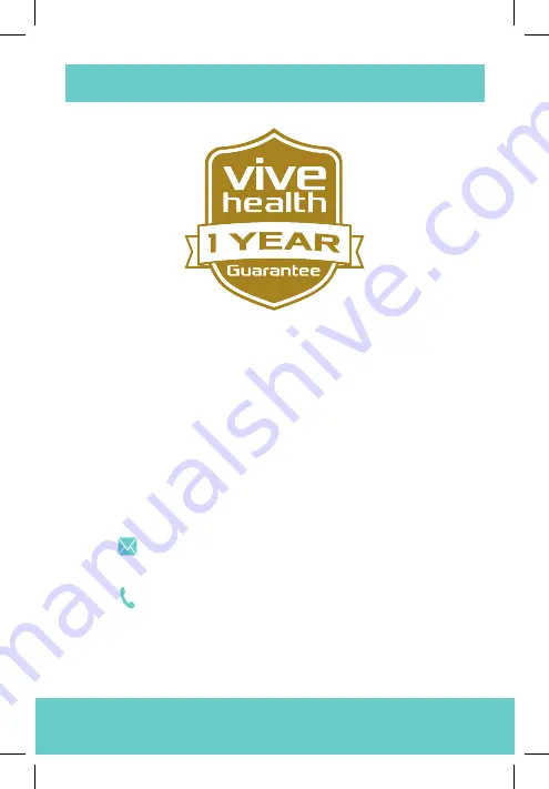 Vive RHB1038 User Manual Download Page 7