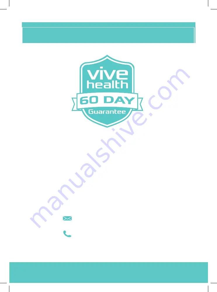 Vive SUP1056BLK User Manual Download Page 5