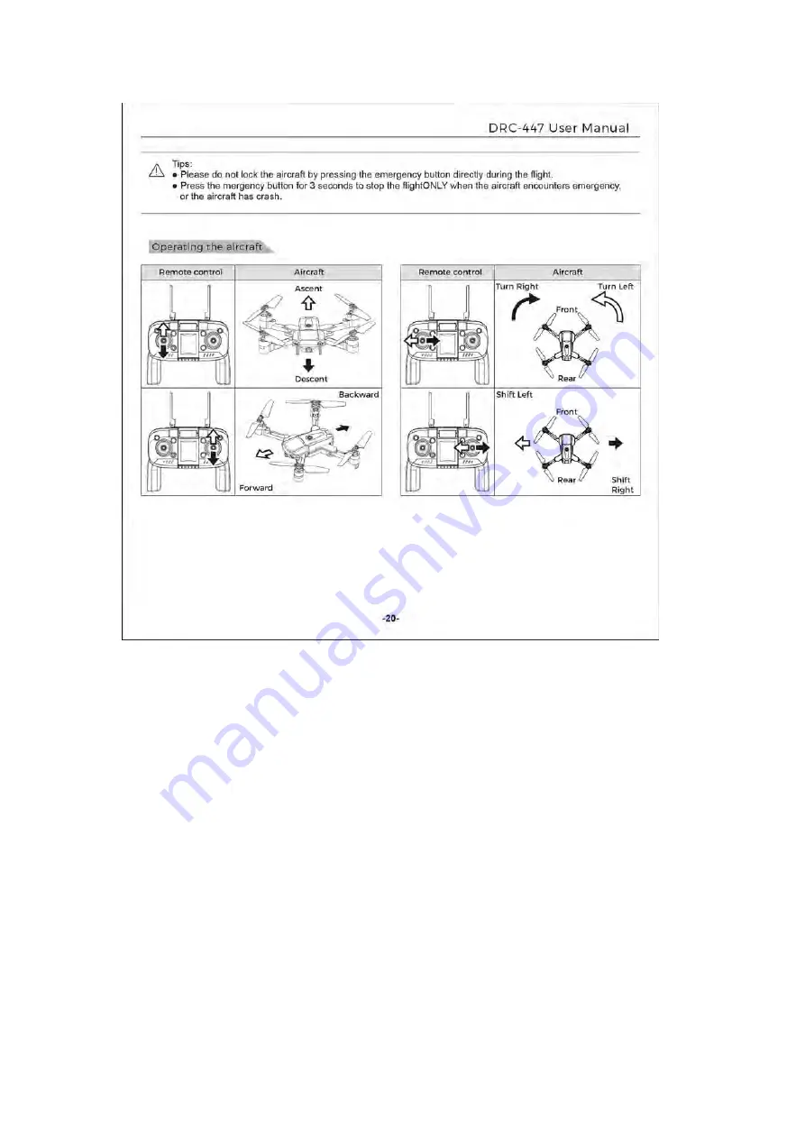 Vivitar Skyhawk DRC-447 User Manual Download Page 22