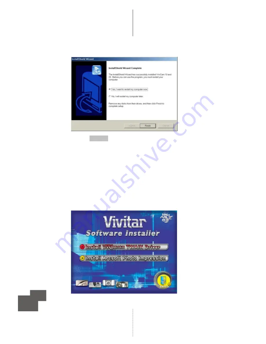 Vivitar Vivicam 20 Quick Start Manual Download Page 16