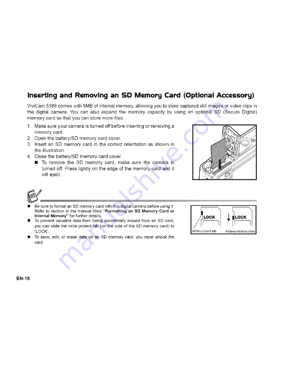 Vivitar ViviCam 5388 Owner'S Manual Download Page 19