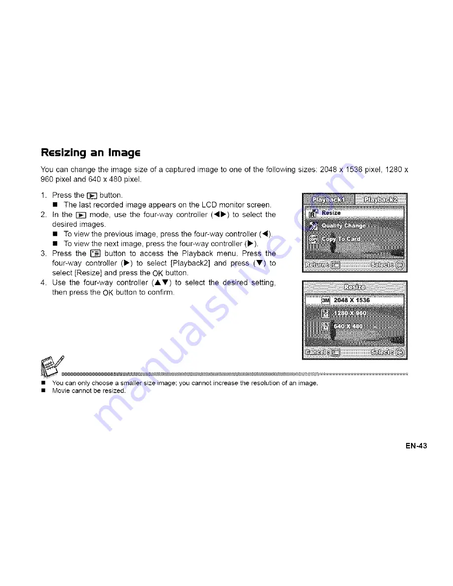 Vivitar ViviCam 5388 Owner'S Manual Download Page 44