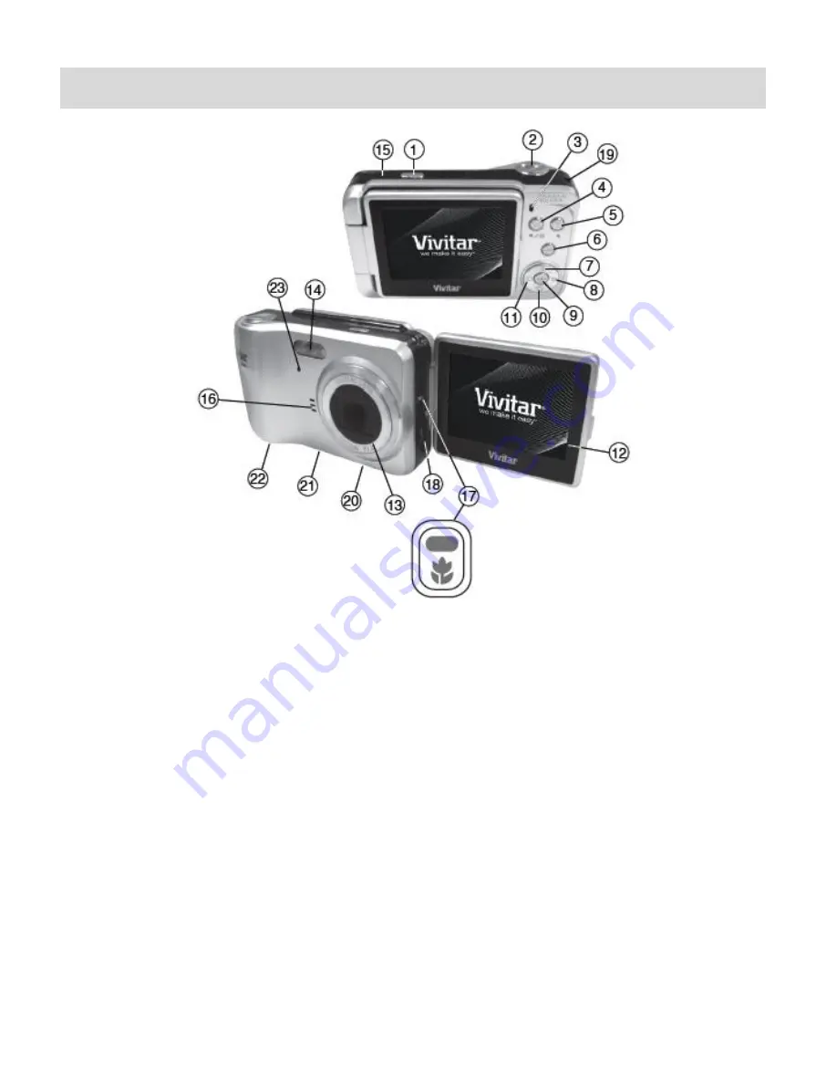 Vivitar ViviCam F124 User Manual Download Page 4