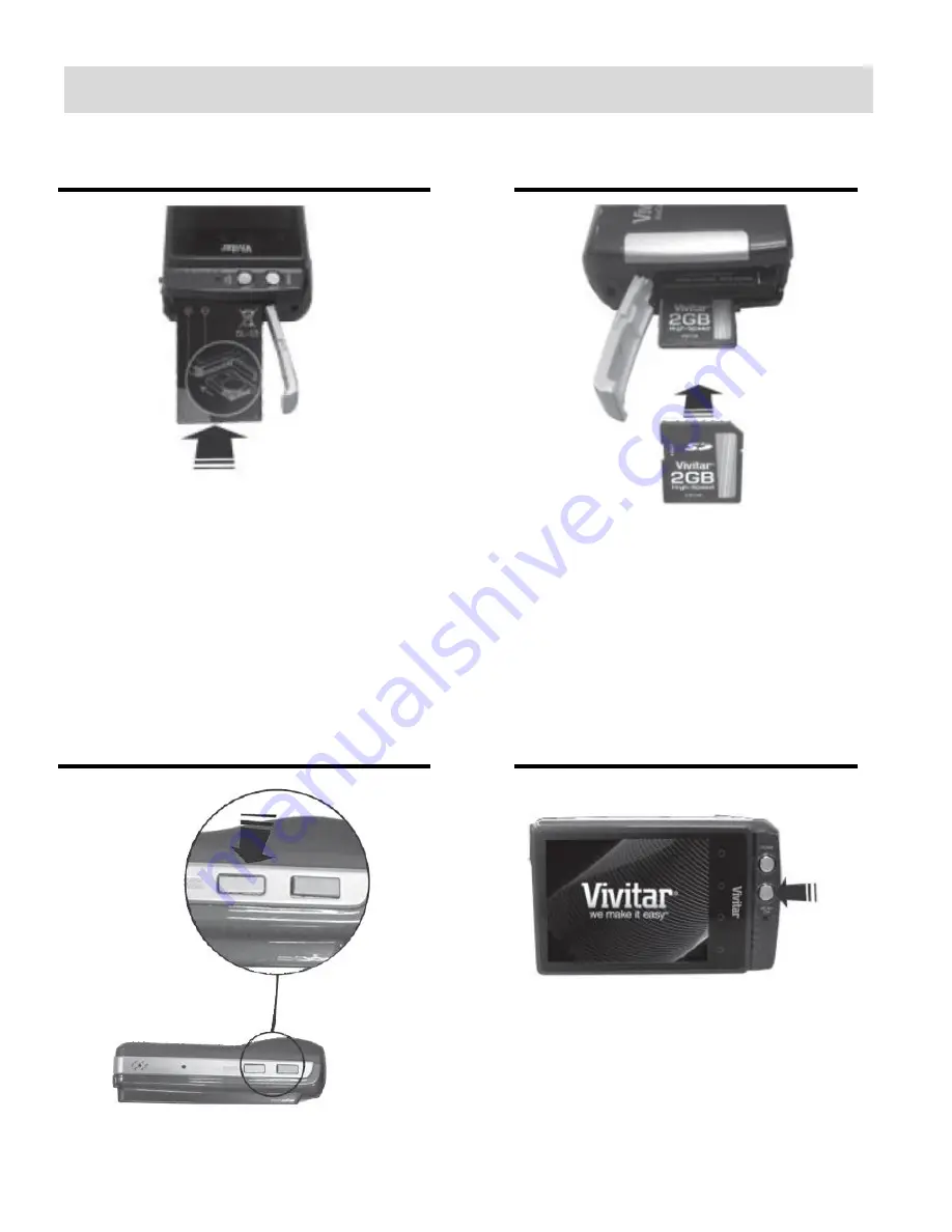 Vivitar ViviCam F530 User Manual Download Page 6