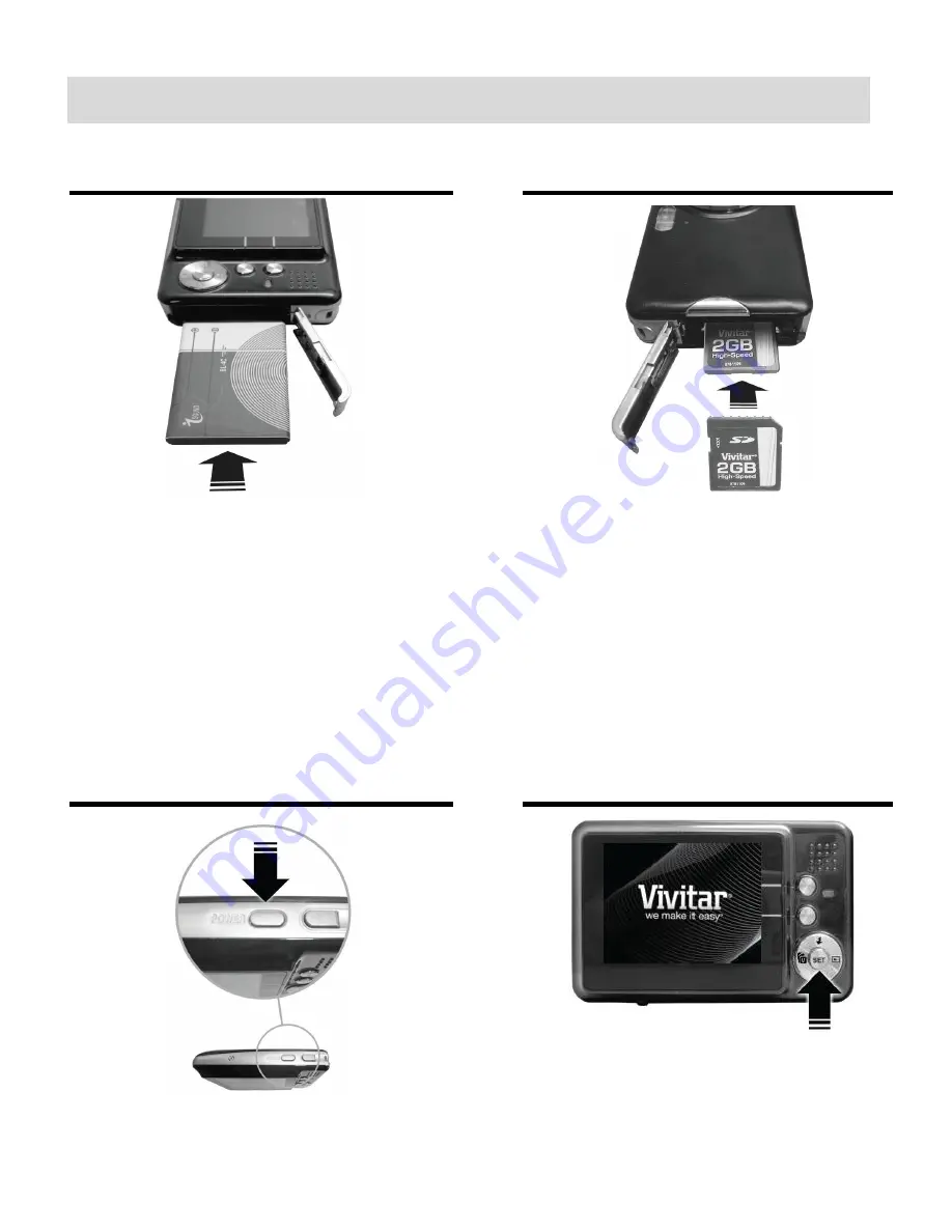 Vivitar ViviCam S027 User Manual Download Page 5