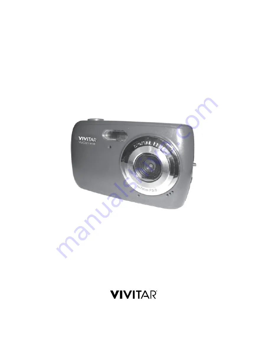 Vivitar ViviCam S126 User Manual Download Page 1