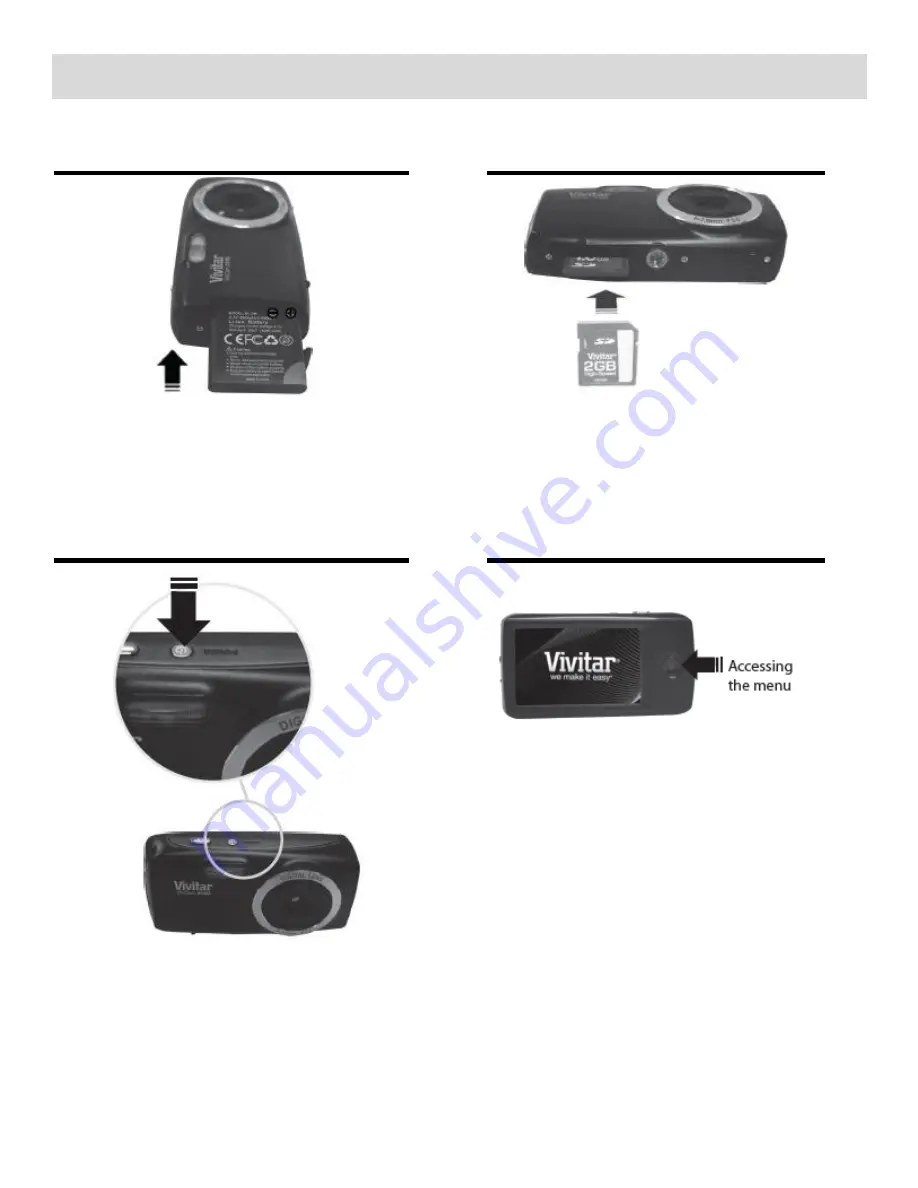 Vivitar ViviCam S130 User Manual Download Page 5