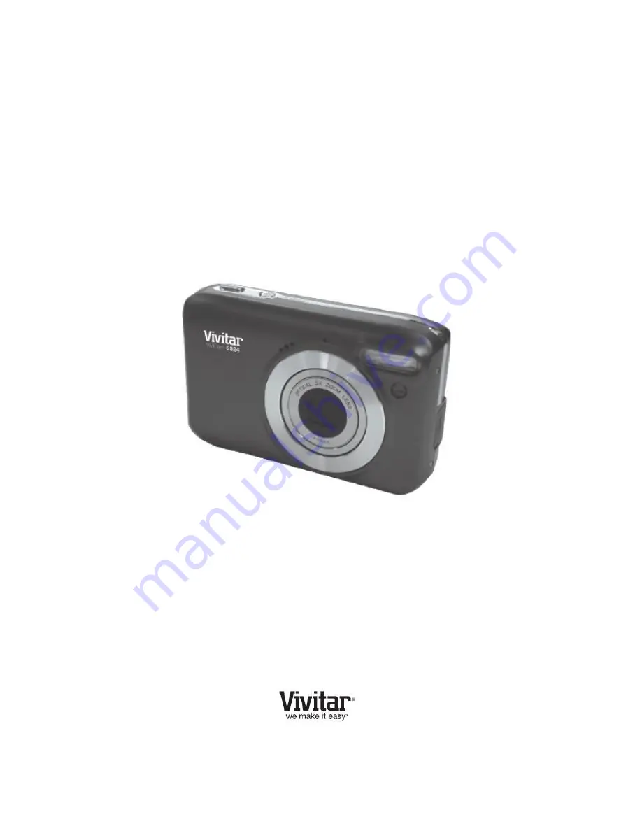 Vivitar ViviCam S524 User Manual Download Page 1