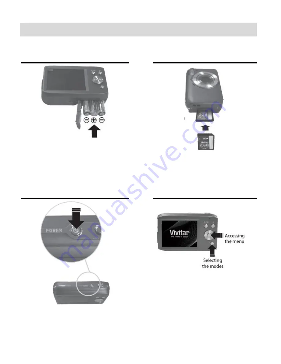 Vivitar ViviCam S524 User Manual Download Page 5