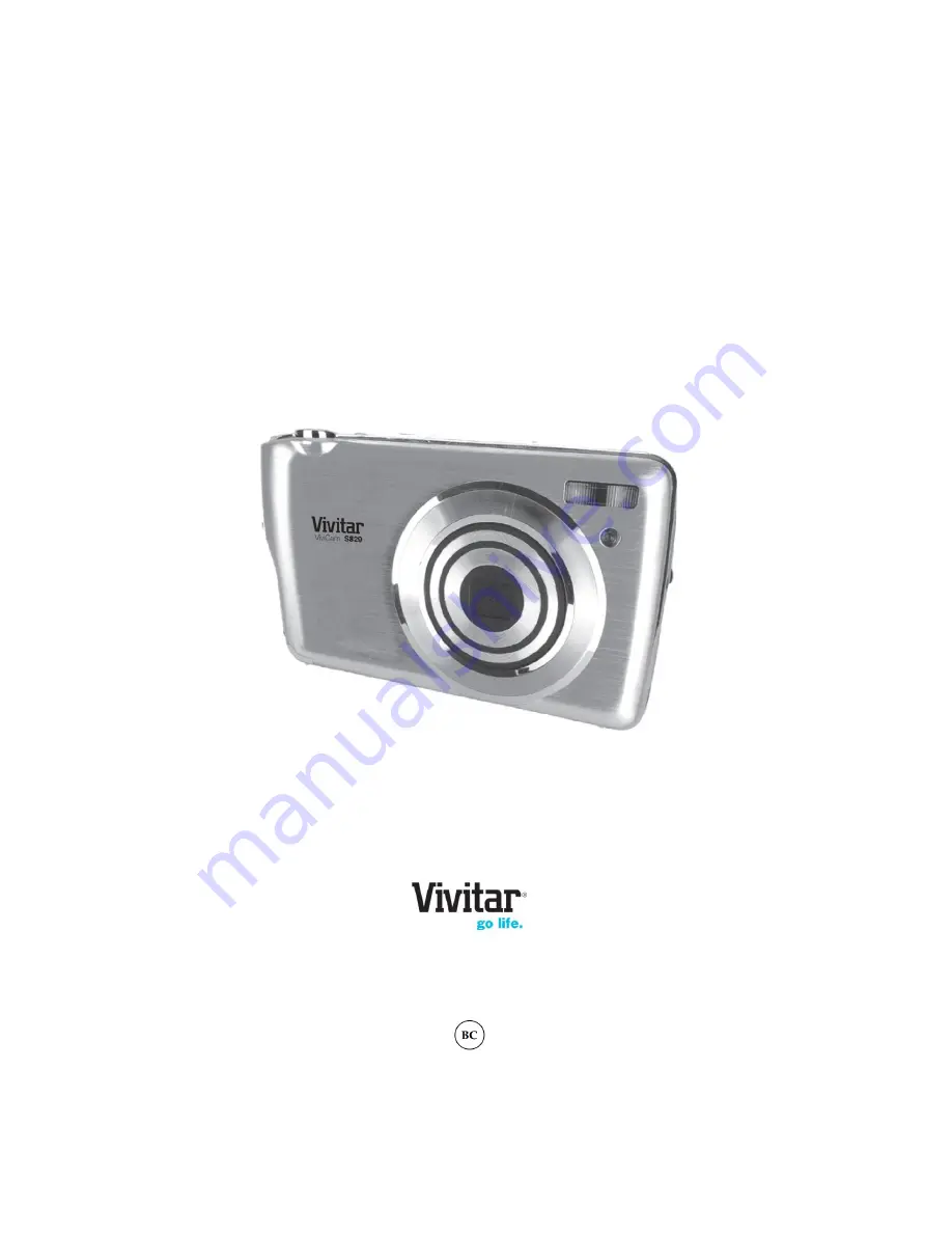 Vivitar ViviCam S829 User Manual Download Page 1