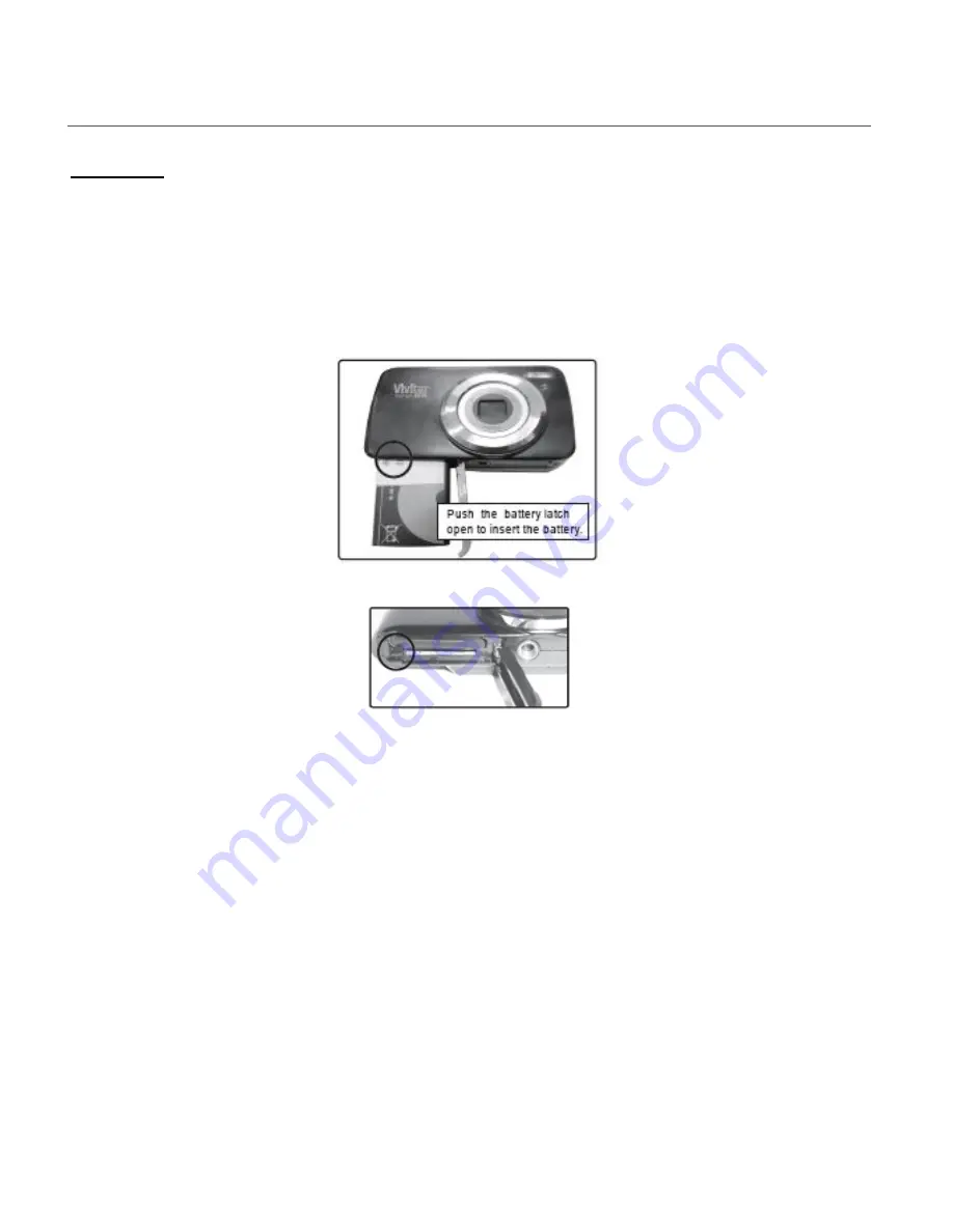 Vivitar ViviCam S836 User Manual Download Page 6