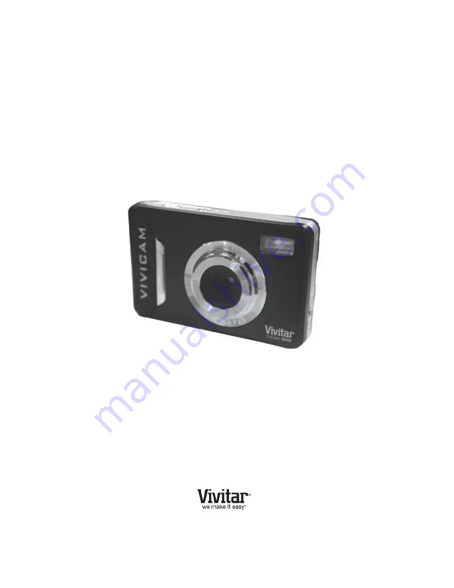 Vivitar ViviCam X035 User Manual Download Page 1