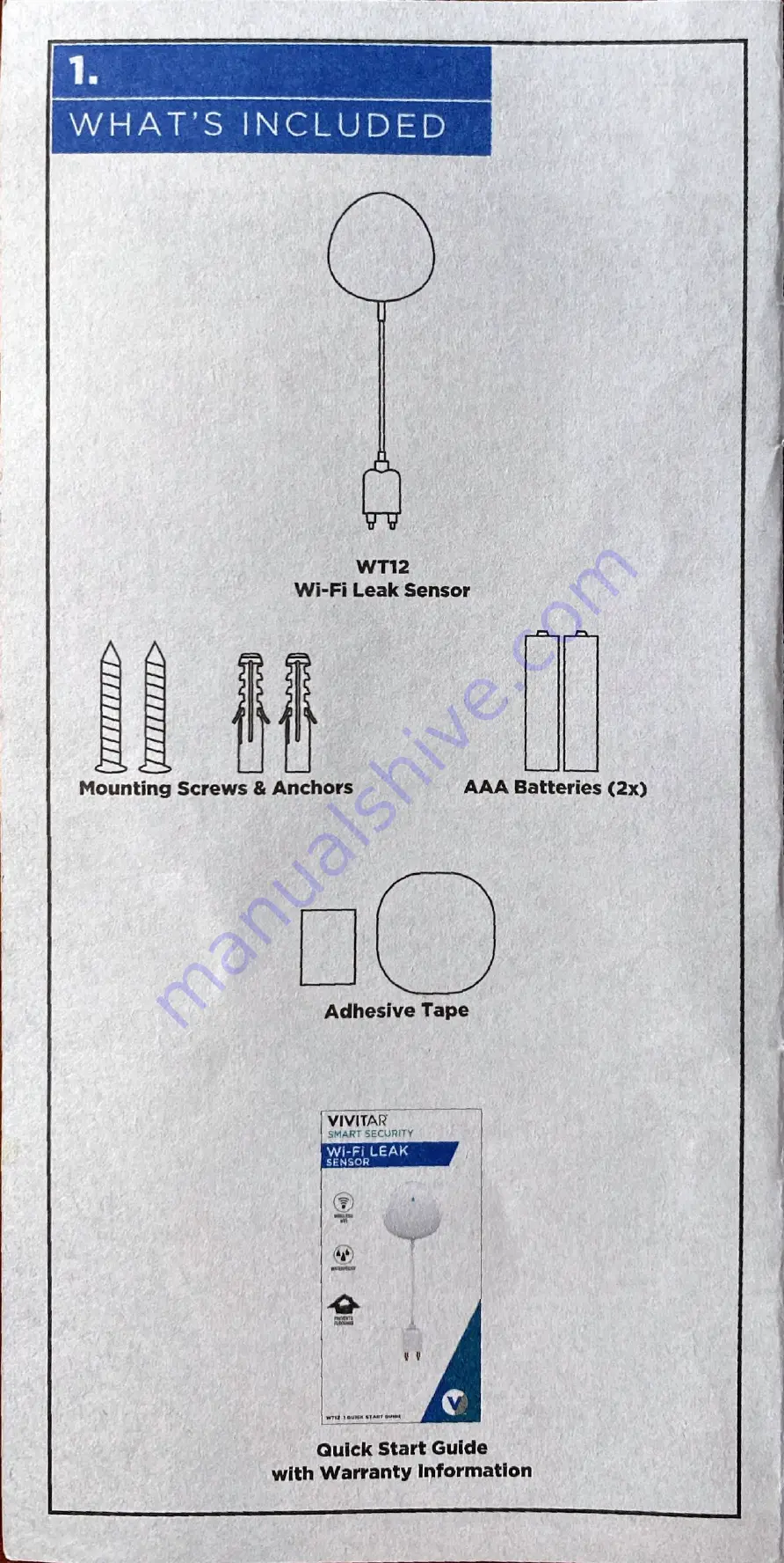 Vivitar WT12 Скачать руководство пользователя страница 2