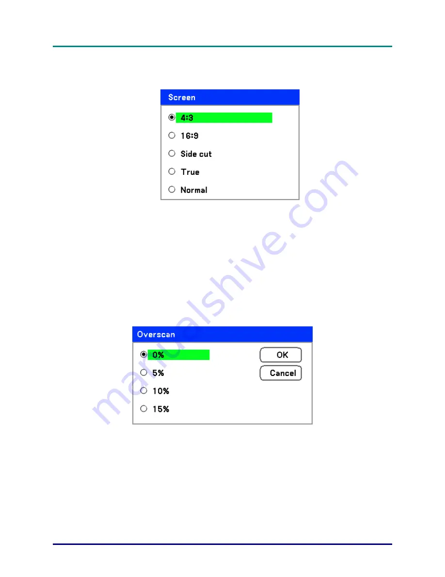 Vivitek D6510 User Manual Download Page 58