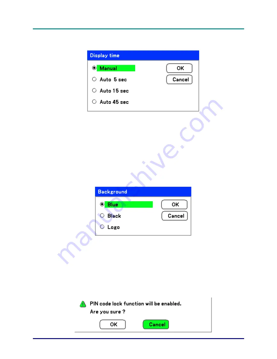 Vivitek D6510 User Manual Download Page 71