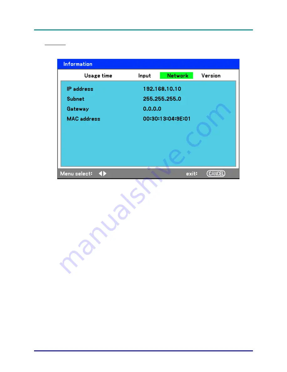 Vivitek D6510 User Manual Download Page 81