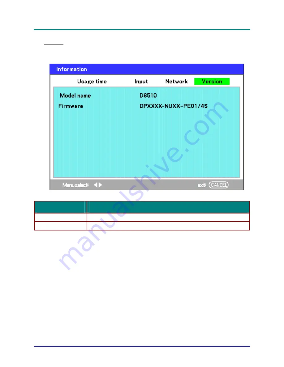 Vivitek D6510 User Manual Download Page 82