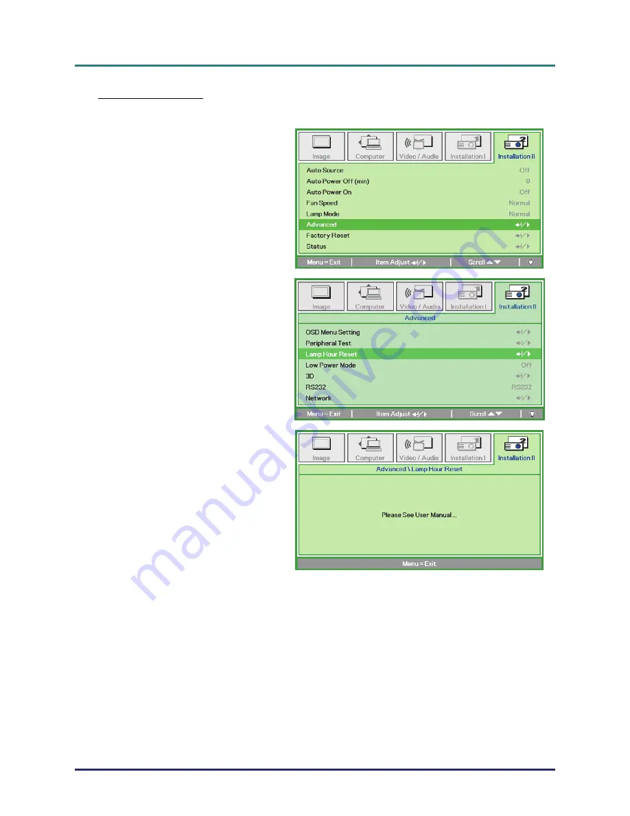 Vivitek D7 Series User Manual Download Page 49