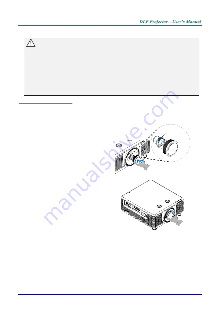 Vivitek DU70 Series User Manual Download Page 25